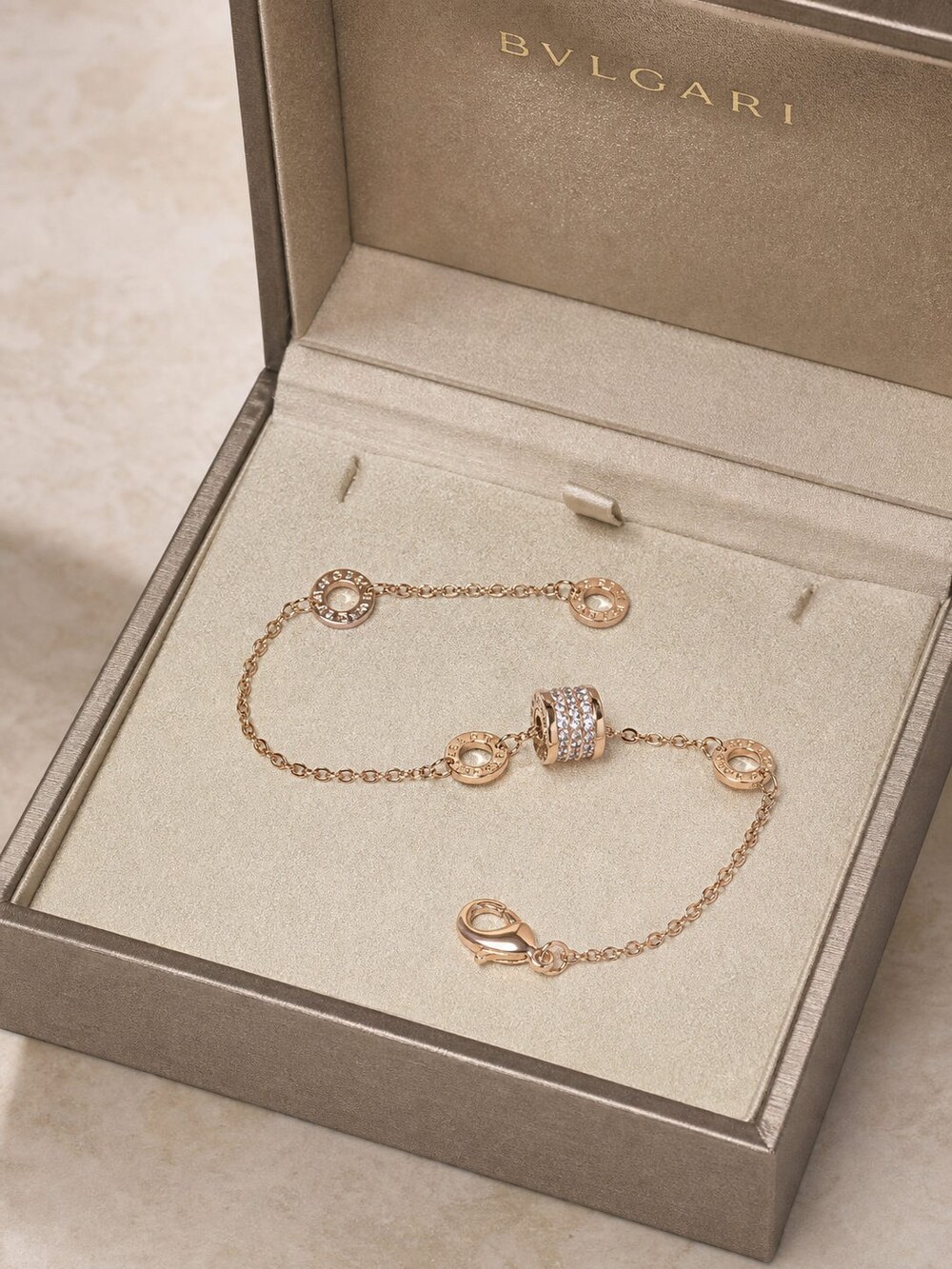 Bulgari Refined Statement Bracelet Style 1 | New with Box - Picture 4 of 9
